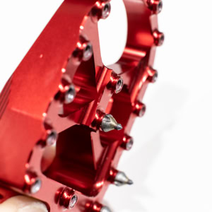 Pointes repose-pieds / marchepieds / pedales / sol