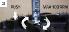 Clous vissé Best-Grip, montatge facile dans un pneu