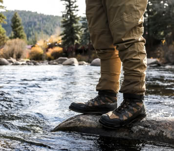 Les clous Best-Grip sont optimaux pour vos chaussures de peche.