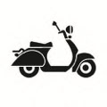 Scooter, le cloutage est possible pour rouler sur glace en hiver